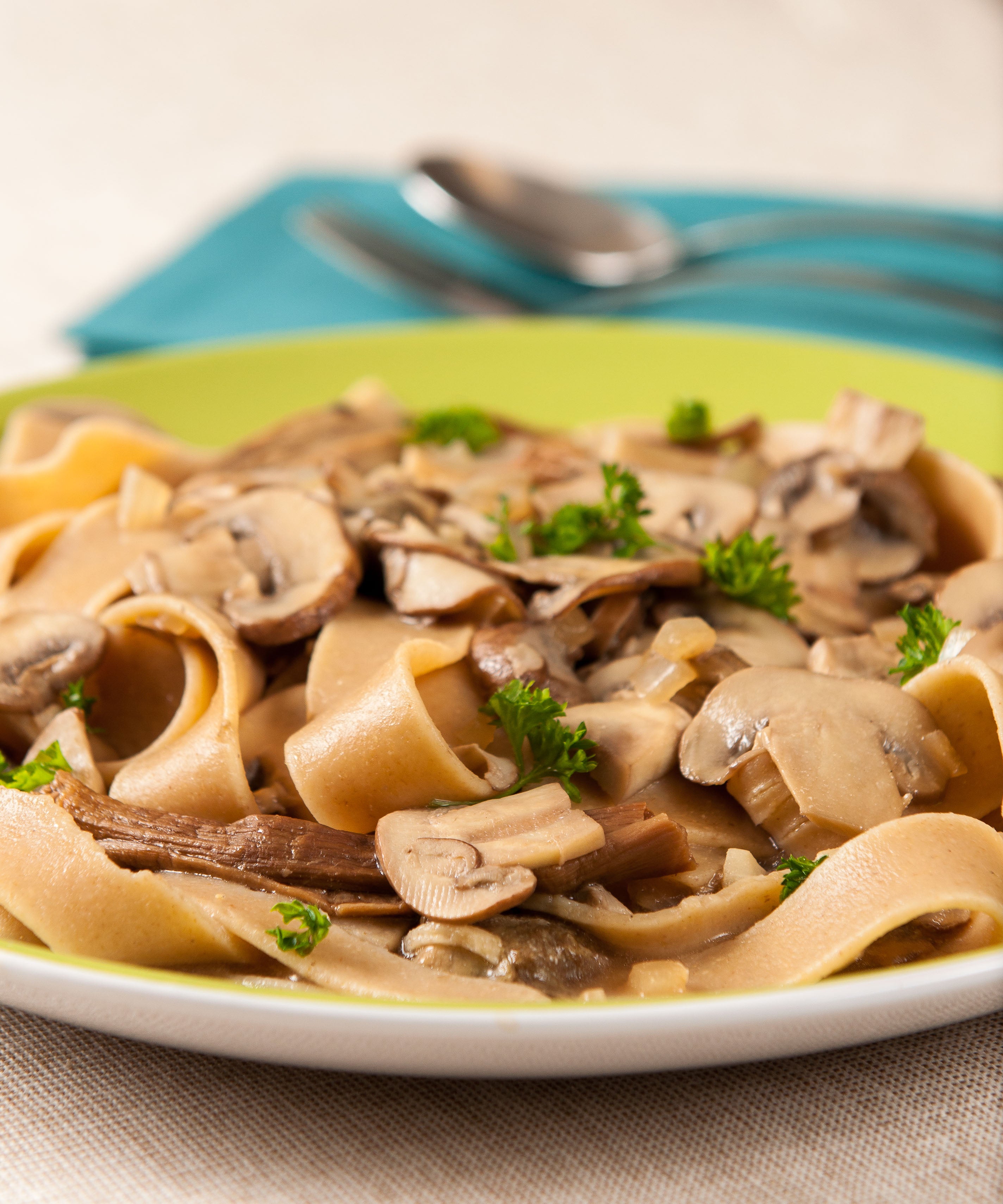 Pappardelle ai Funghi Recipe |Courtesy of Fina Scroppo – Gigi Importing