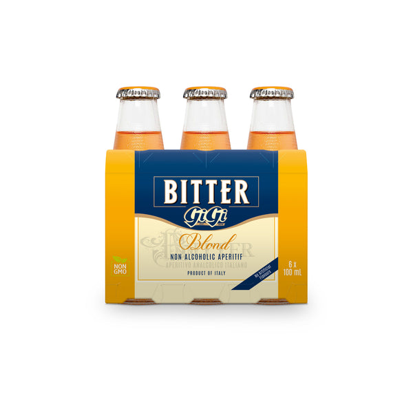 Gigi bitter, 6-pack, imported from Italy