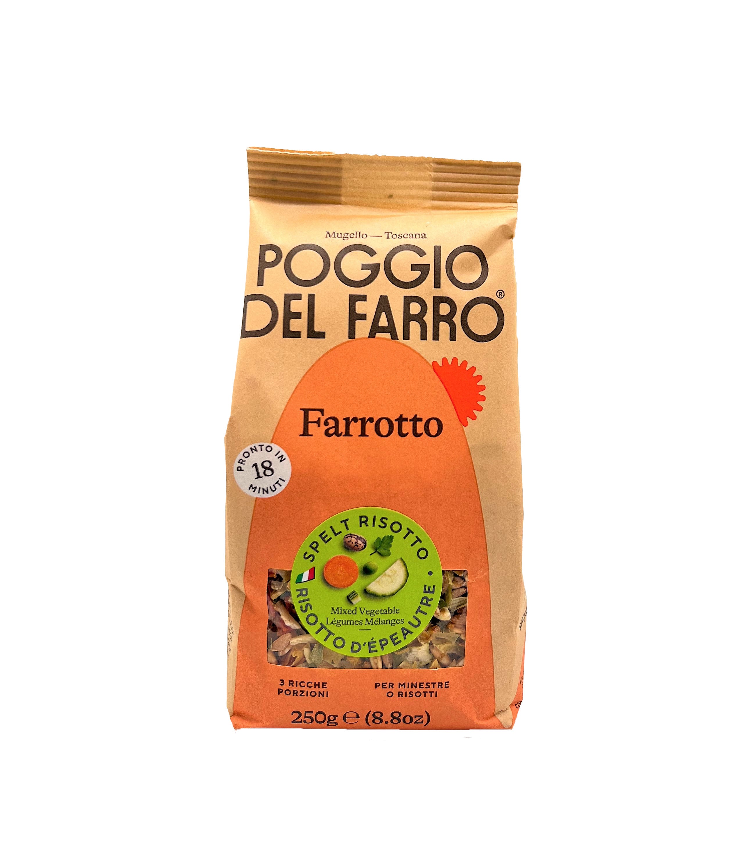 Poggio del Farro Farrotto Mixed Vegetable Gigi Importing