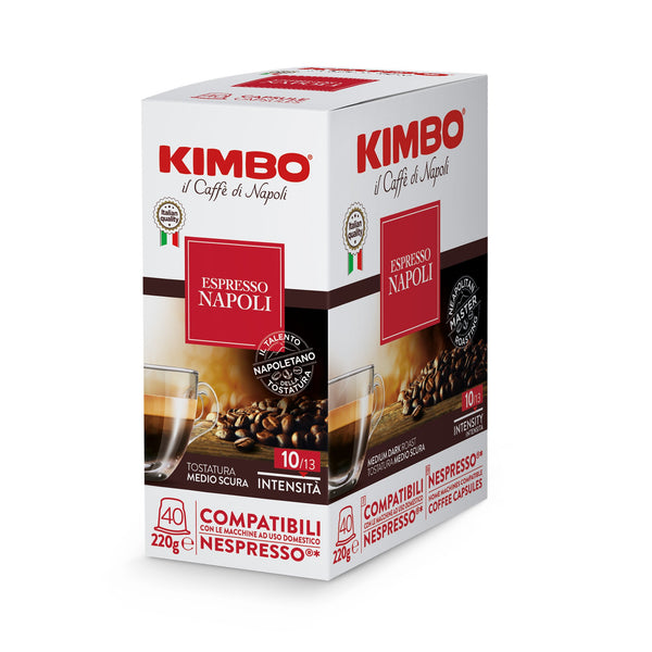 Kimbo Nespresso Capsules Napoli Blend