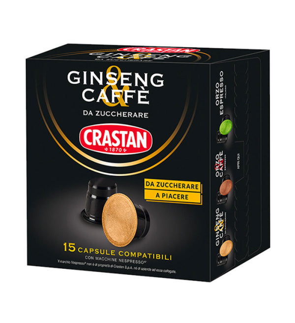 NESPRESSO COMPATIBLE / GINSENG & CAFFE' NESPRESSO CAPS