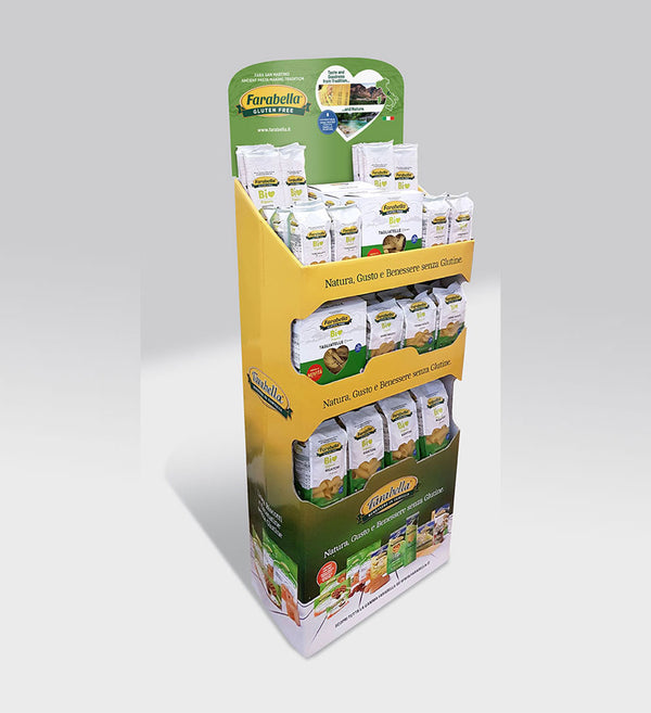 GLUTEN FREE / EMPTY CARDBOARD DISPLAYER