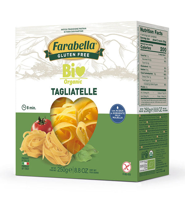 GLUTEN FREE PASTA / ORGANIC CORN & RICE TAGLIATELLE