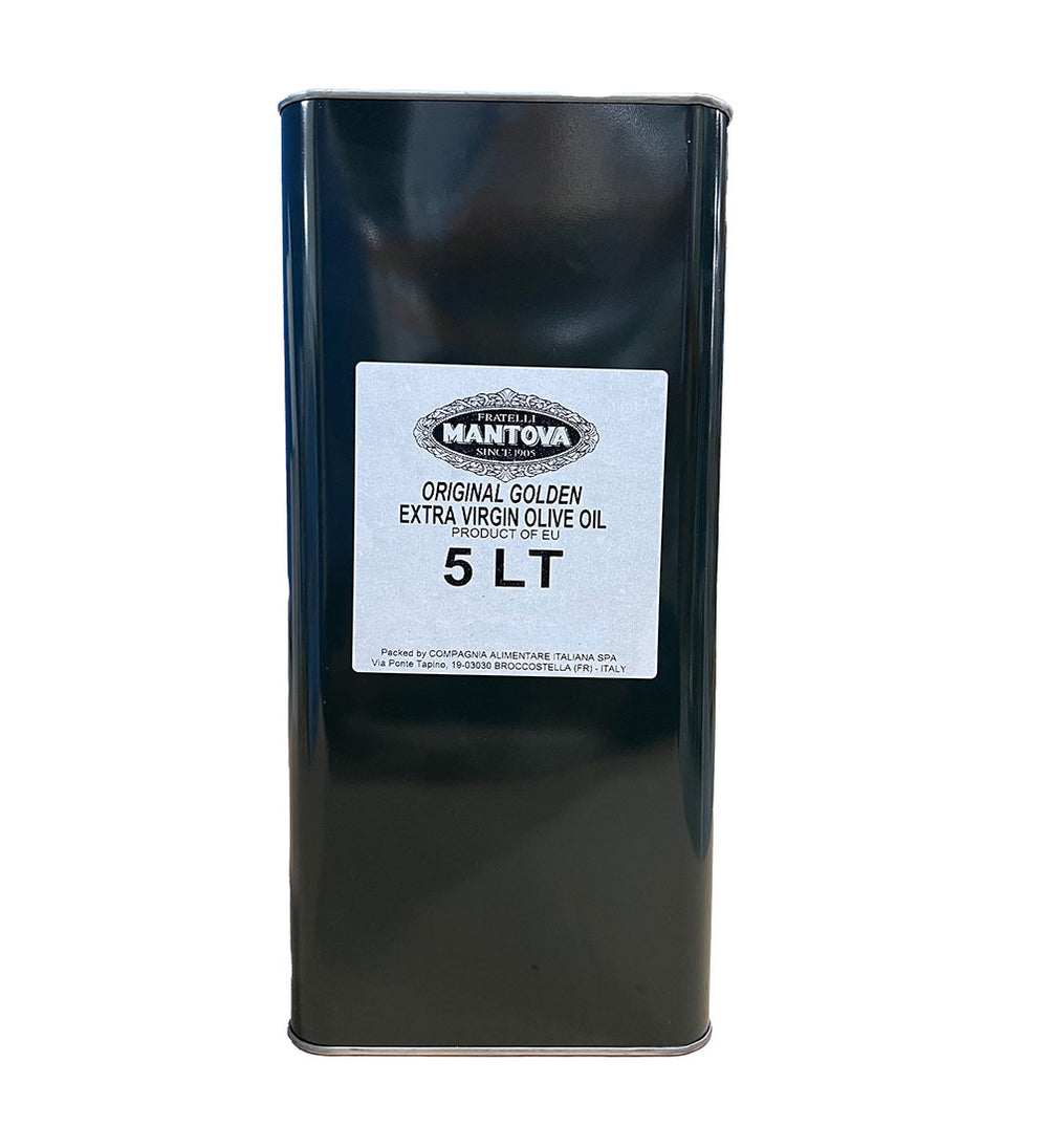 Mantova Original Golden Extra Virgin Olive Oil 5L – Gigi Importing