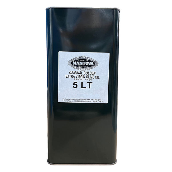 Mantova Original Golden Extra Virgin Olive Oil 5L – Gigi Importing