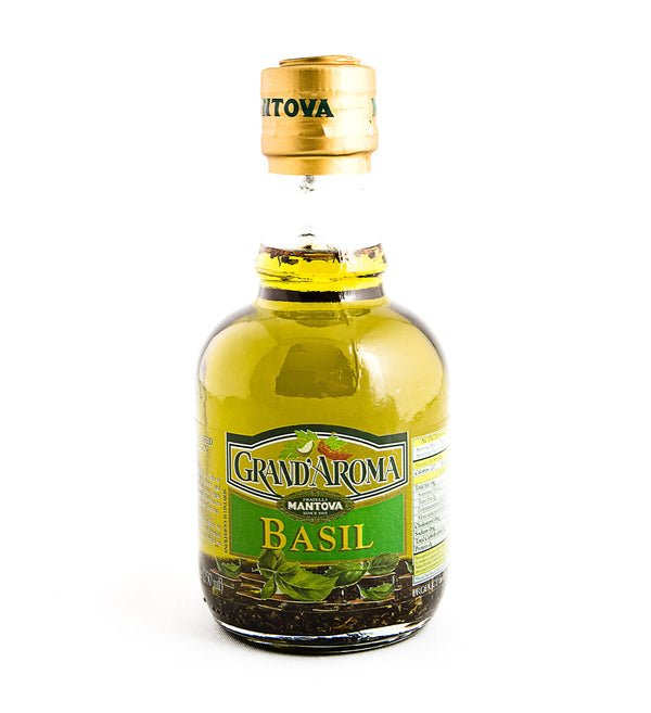 EXTRA-VIRGIN OLIVE OIL / GRAND AROMA /  BASIL