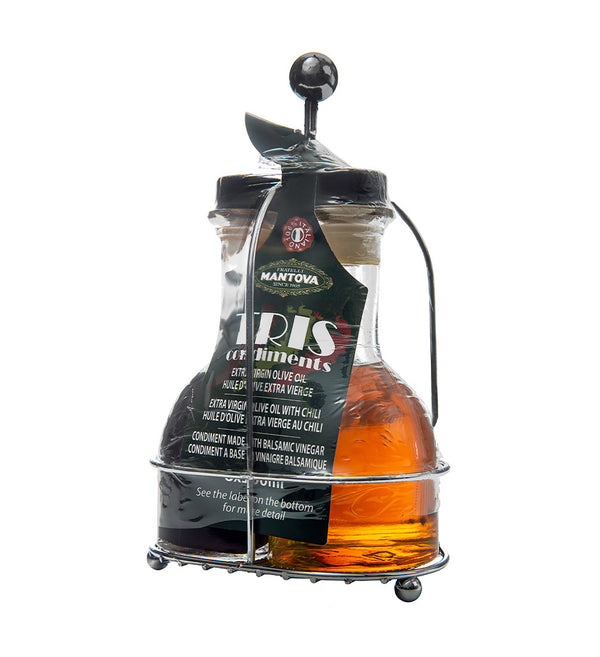 EXTRA-VIRGIN OLIVE OIL / TRIS RACK (EXTRA-VIRGIN OLIVE OIL, BALSAMIC, & SPICY OIL)