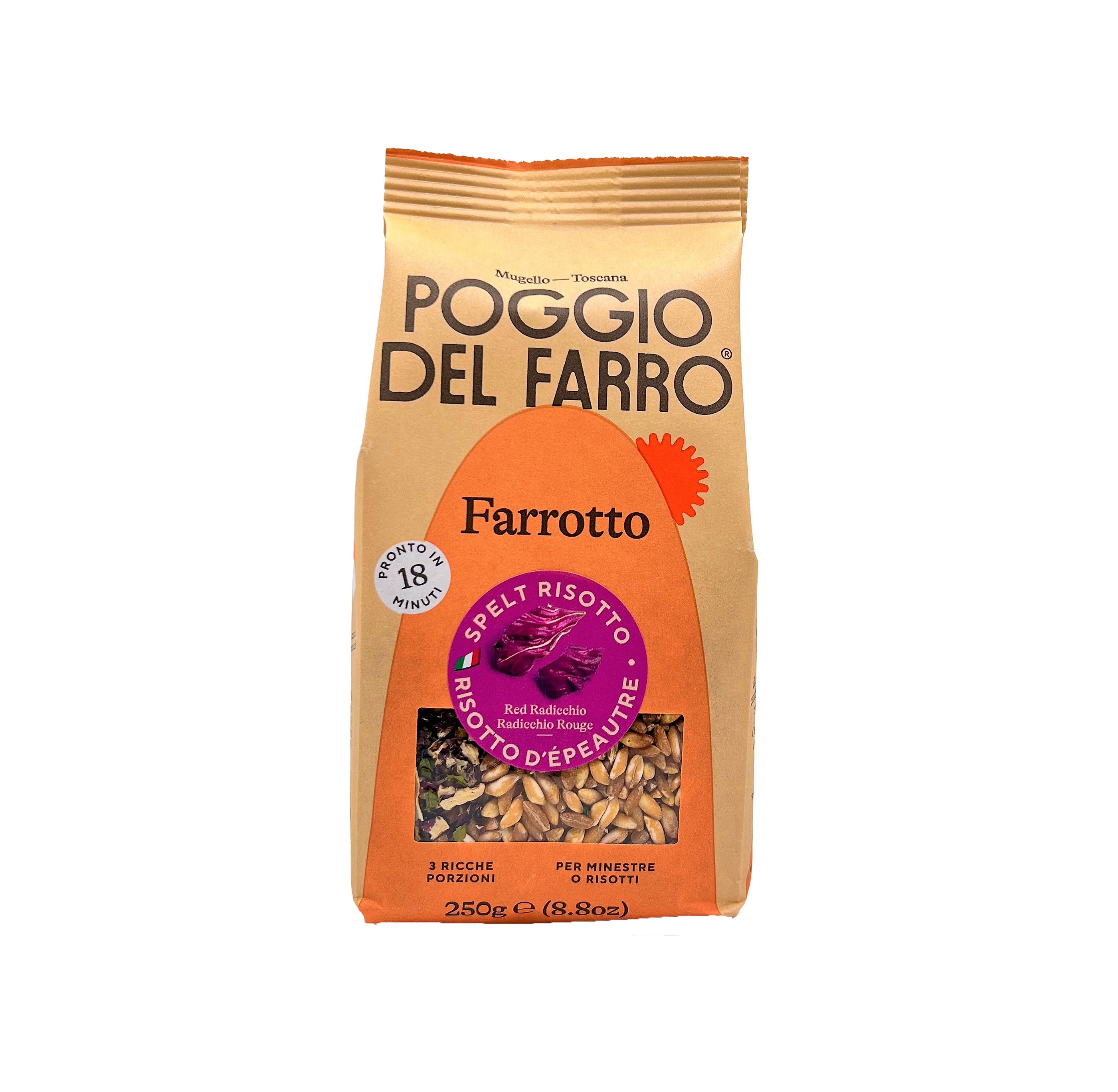 Poggio del Farro Farrotto Radicchio Gigi Importing