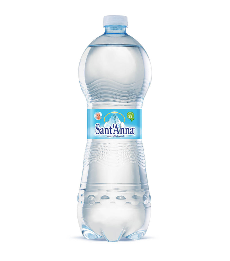 sant'anna 1 lt water bottle, imported from Italy