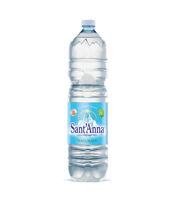 sant'anna Natural water bottle, imported from Italy