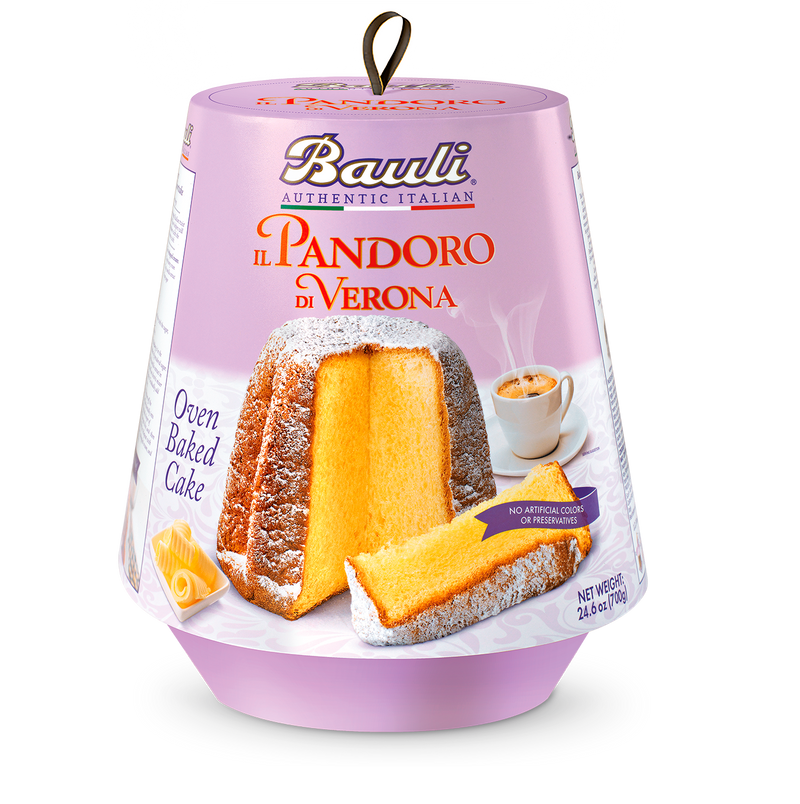 Il Pandoro di verona cake, from Bauli, authentic Italian product suppliers