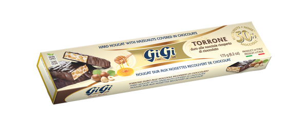 Hazelnut torrone from Gigi, Imported from Italy.