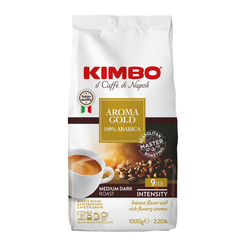 Kimbo Espresso Gold 100% Arabica Beans
