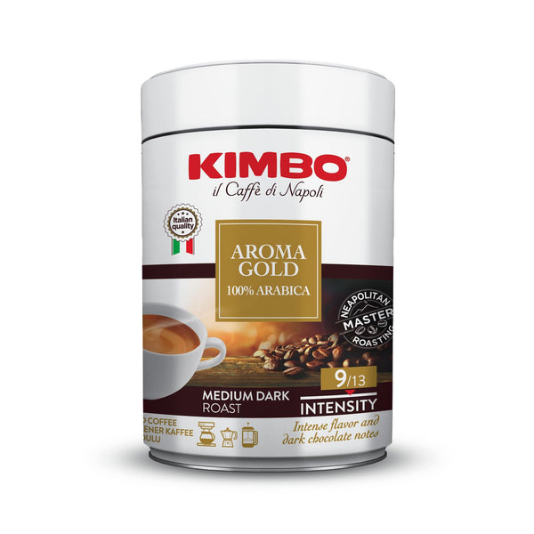 Kimbo Espresso Gold 100% Arabica Tin