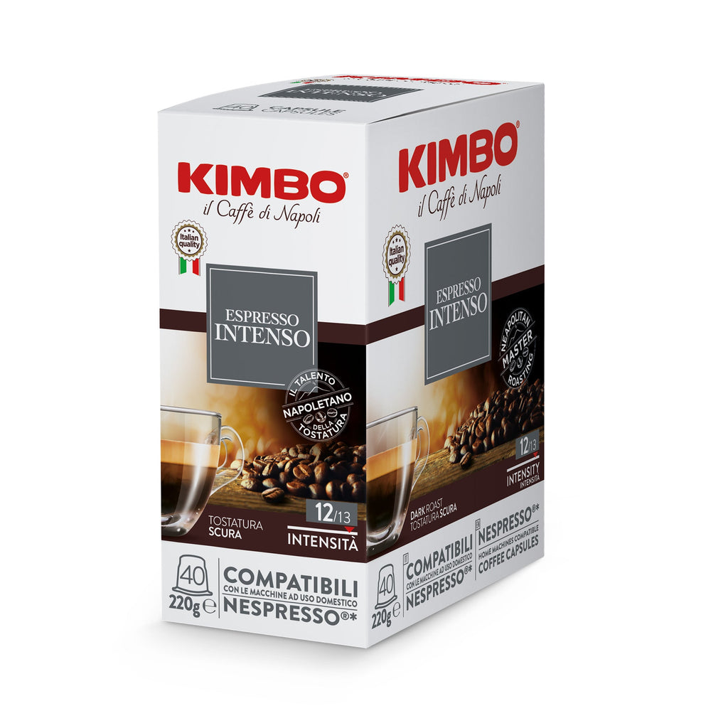 Kimbo Nespresso Capsules Intenso Blend – Gigi Importing