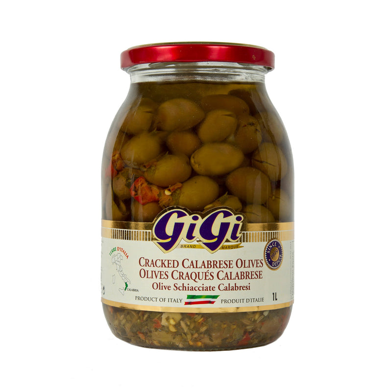 GiGi Calabrese Cracked Olives