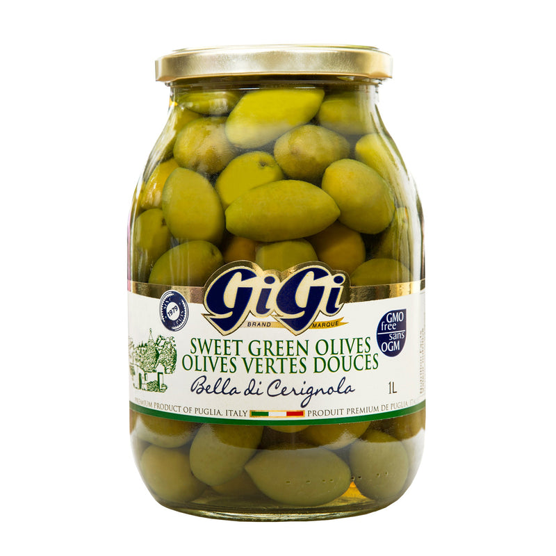 GiGi Sweet Green Cerignola Olives