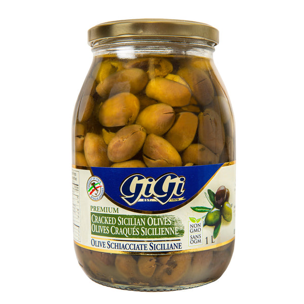 GiGi Sicilian Cracked Olives