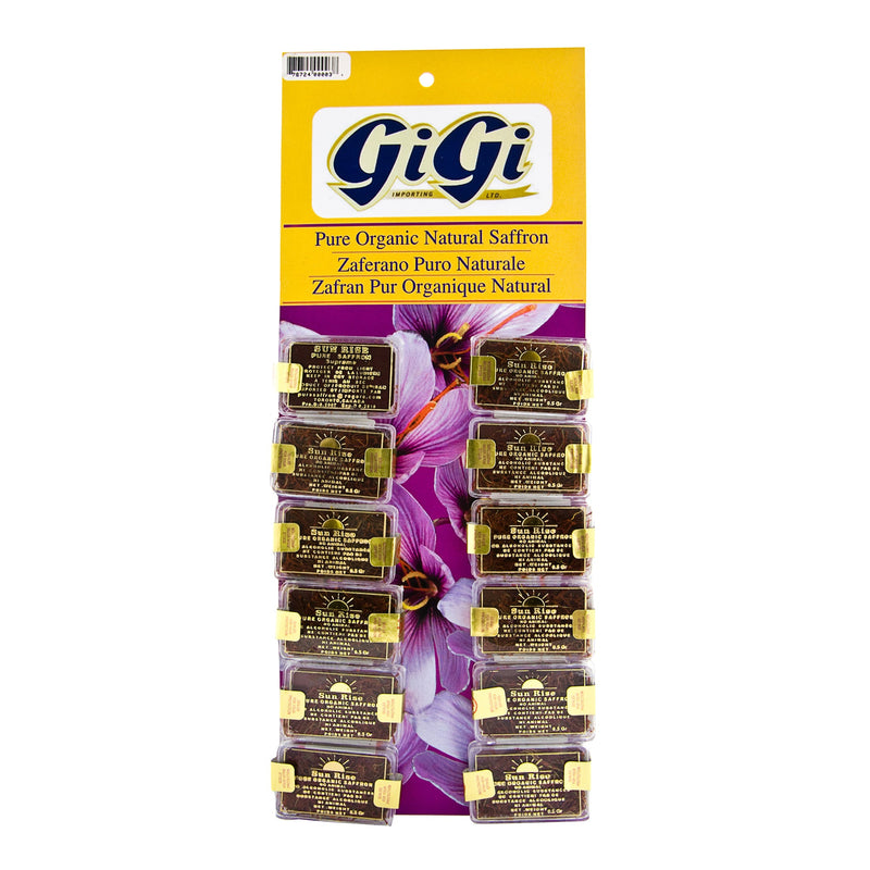 GiGi Sunrise Pure Organic Saffron 0.5g